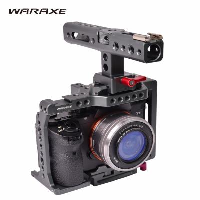 China WARAXE A7 Camera Cage Element Quick Release Fits Arca Swiss For Sony A7 A7R A7S A7 II A7R II A7S II Threaded Holes A7 for sale