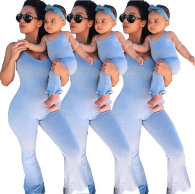 China Wholesale Breathable Mommy And Me Outfits Mother Daughter Family Matching Clothes for sale