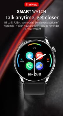 Cina Smart Watch impermeabile rotondo di forma fisica L18 Ip67 del quadrante di Smartwatch di forma del touch screen in vendita