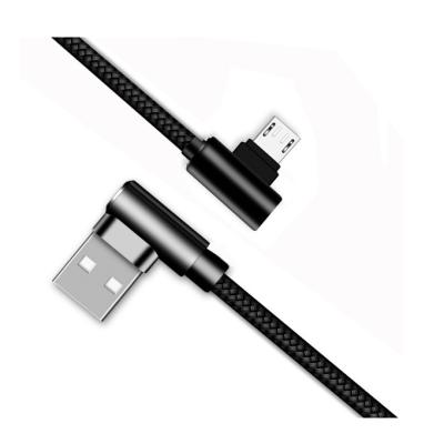 China COMPUTER Male 20cm USB to Micro USB Type C with 90 degree end. for sale