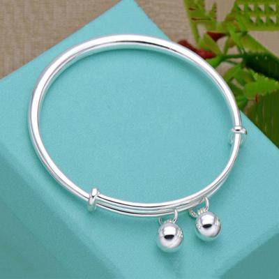 China Other New Fashion Copper Bracelet Children Gift Silver Plated Factory Outlet for sale