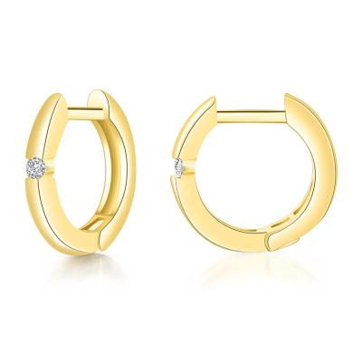 China Other New Fashion Jewelry Zircon Around Earrings Women's Earrings Copper Gold Plated Factory Outlet Real for sale