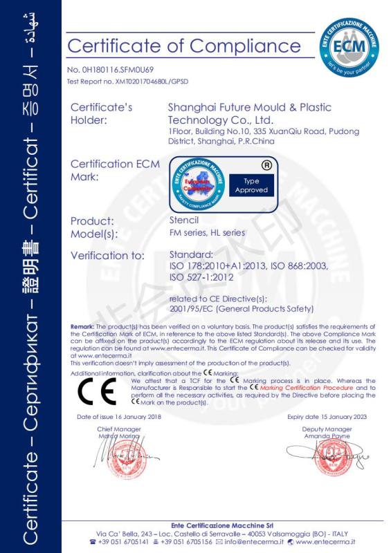 CE - Shanghai TT Trading Co., Limited