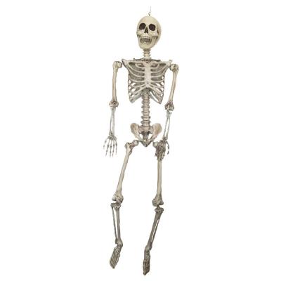 China Life Size Posable Halloween Prop House Decoration Halloween Skeleton Skeleton for sale