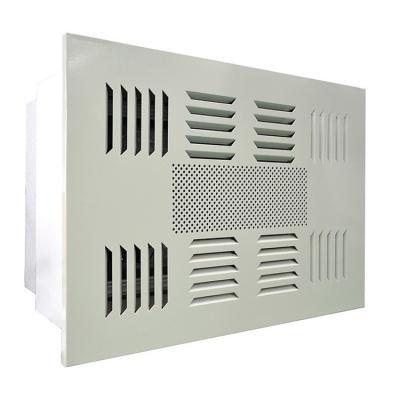 China Clean Room CE Standard Ceiling Mounted Laminar Flow HEPA Filter Box For Clean Room for sale