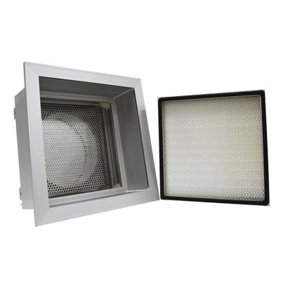 China Clean Room Standard CE HVAC Supply Air Filter Box For Pharmaceutical for sale