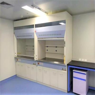 China ISO Standard Industrial Laboratory Acid And Alkali Resistant PP Fume Hood for sale