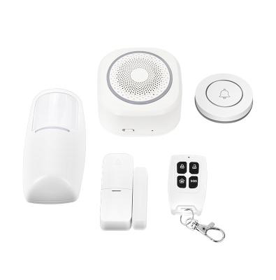 China App Controlled Wireless Alarm System Self Defense Security ABS Plastic for sale