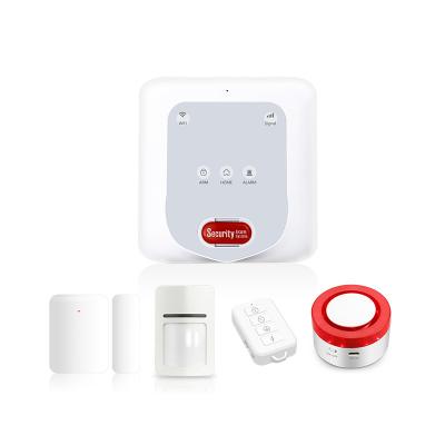 China Powered by TuyaSmart alarm system wireless gsm wifi Tuya smart home automation zigbee security system for sale