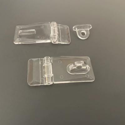 China For Box PMMA Acrylic Plastic Latch Locking Clear Acrylic Latch Lock For Cabinet Acrylic Box Making for sale