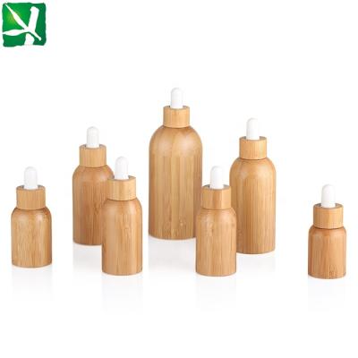 China 5ML/10ML/15ML/20ML/30ML/50ML/100ML Bamboo Essential Oil Bamboo And Glass Bottle for sale