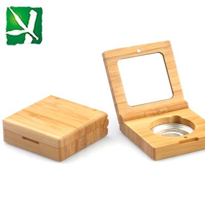 China Eco-friendly Mult-Shape Bamboo Eyeshadow , Bamboo Eyeshadow Box for sale