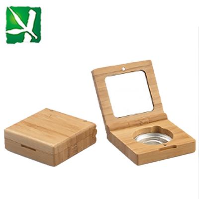 China Mult-Capacity Eco-Friendly Bamboo Eyeshadow Box for sale