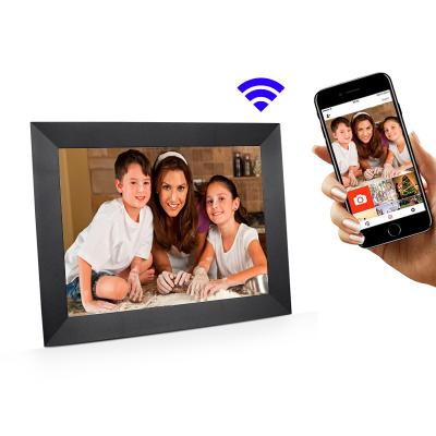 China 10.1 Inch Touch Screen Android Digital Smart Wifi Digital Picture Frame Indoor Digital Picture Frame With Frameo APP for sale