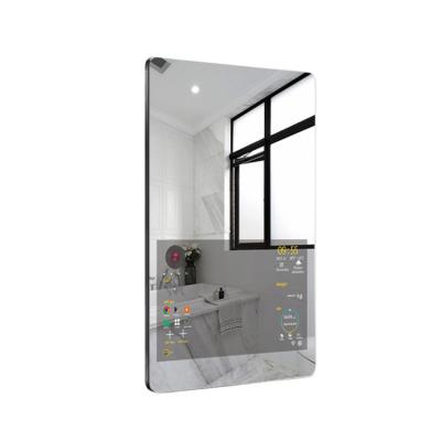 China 500 Nits High Brightness Indoor Wall Mount 10.1 Inch Magic Mirror For Bathrooms Touch Screen for sale