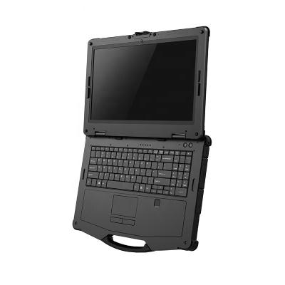 China Fingerprint Recognition I5 Core i7 Rugged Laptop 15.6 Inch Win10 IP65 Hot-swappable for sale