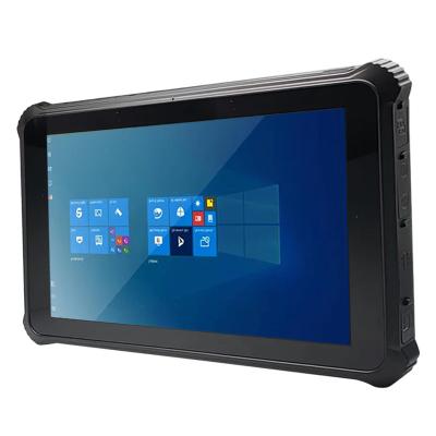 China 10.1 Inch Core M3 IP65 128GB Waterproof SSD 4G WIFI Removable Battery Rugged Tablets for sale