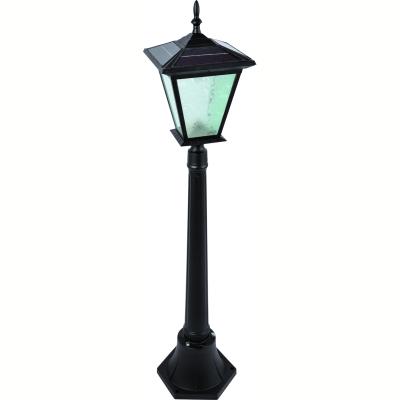 China Traditional Solar LED Post Light Dusk Dawn Sensor Street Light Post Lantern Lantern Light at Low for Garden for sale