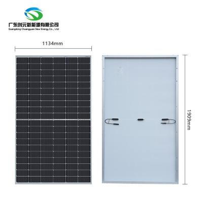 China Solar Power System Solar Power System Half Plates 540w 450w 550 Solar Panel Good Quality Bifacial Solar Cell With Ce TUV for sale