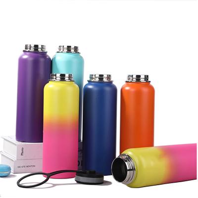 China Cheapest Sustainable Price Factory Wholesale 40oz Stainless Steel Colorful Bottle Insulated Water Bottle for sale