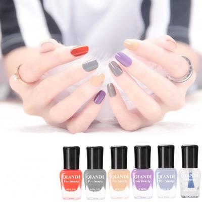 China NAIL Factory Label Custom Water Based Nail Polish Air Dry Skin Off Nail Polish For Nail Manicure for sale