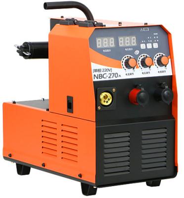 China Factory IGBT Inverter Welding Machine NBC-270 MIG-270 220V Inverter CO2 Gas Shielded Welding Machine for sale