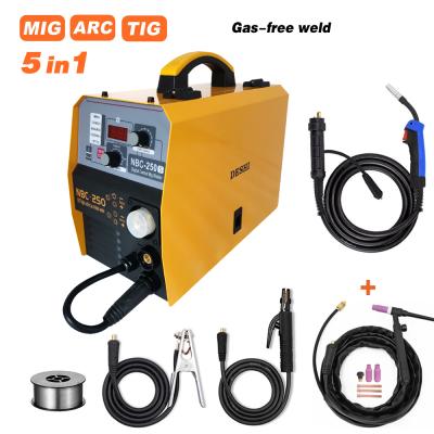 China Factory NBC No Gas Acceptable Gasless Mini MIG Flux Welder / Mini MIG Welding Machine for sale