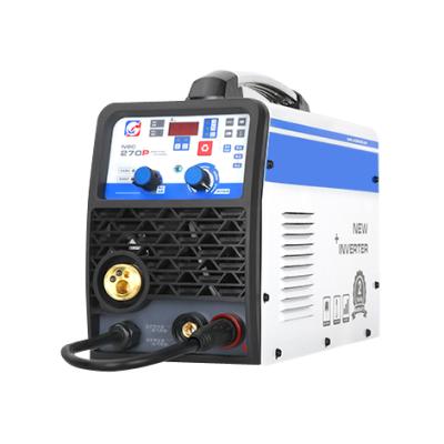 China Excellent MIG/NBC-270P Non-Splash Pulse Welding Aluminum Lightweight Type Stainless Steel Mini MIG Welding Machine With MIG Torch for sale