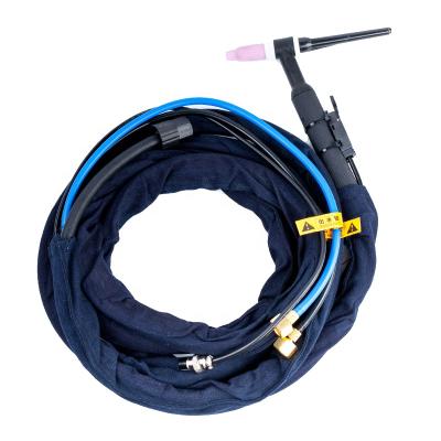 China Metal TIG Welding Water Cooled Argon Tig Welding Torch WP18 4M Cable Tig Torch for sale