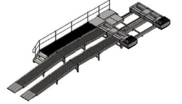 China CTDCG-15 Auto Auto Dreiachsige Sechswalzfahrzeug Fahrgestell Dynamometer Pferdestärke Dynamometer zu verkaufen