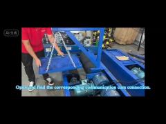 Car brake table Demonstration tutorial of  calibration