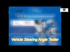 ctzj-10 trucks vehicle steering angle tester load 10t with lcd control instrument with touch screen