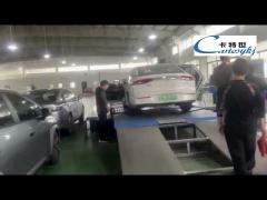 new energy vehicle operation safety performance testing line four-wheel drive automobile chassis dyn
