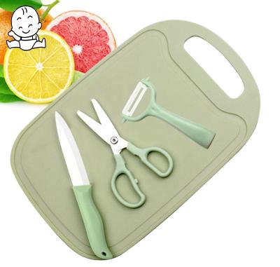 China Universal Cut Safe and Healthy BPA Free Food Grade Cutting Fruit Vegetable Meat Zirconia Sharp Blade Kitchen Knife Shears Baby Ceramic Scissors for sale