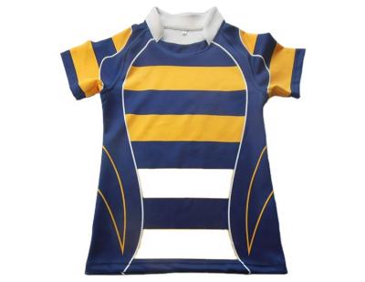 China OEM Custom Logo Rugby Uniform Durable 2020 Latest Design Antibacterial With Pocket Sportswear for sale