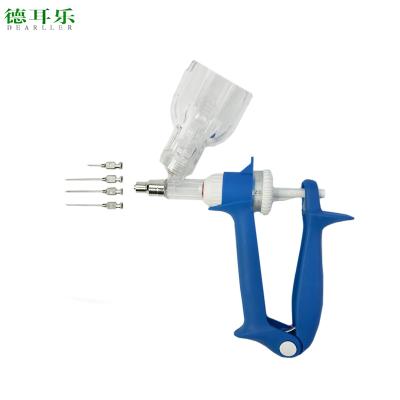 China High Quality Single Injection Veterinary Syringe Automatic Vaccine Operation Vaccination Syringe For Animal 2ml 5ml for sale