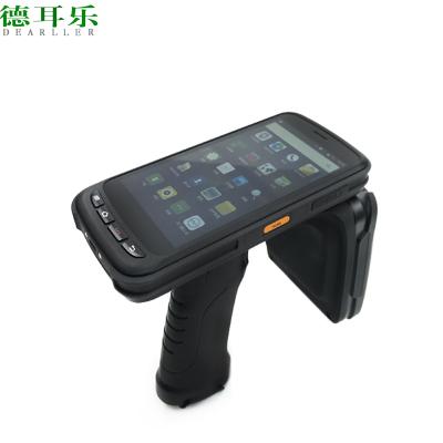 China Handheld PDA Animal Support RFID Reader Warehouse Management Long Range Android UHF System for sale