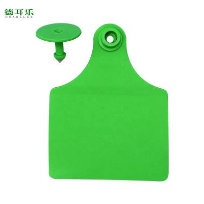 China Tracking Identification Management Numbering Barcode Cattle Cow Cattle Animal Animal Ear Tags for sale