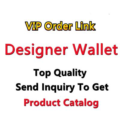 China Designer Wallets Women Famous Leather Mens Designer Wallets Anti-theft Good Quality Genuine Leather Luxury Branded Wallets for sale