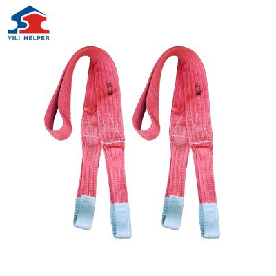 China Factory Hot Selling Delivery 1 Ton Flatbed Webbing Sling Belt for sale