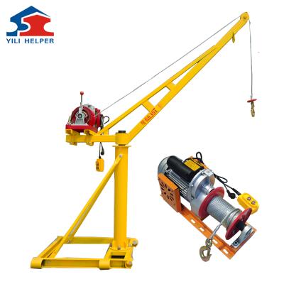 China Others Factory Delivery High Quality 400kgs Hydraulic Lifting Mini Cranes for sale