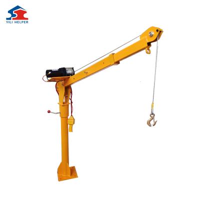 China Other High Quality 1 Ton 1000 Kg Mini Truck Crane Pickup Crane for sale