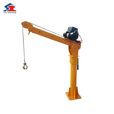 China Other factory price lower price hydraulic crane for mini truck light truck crane 800 kg for sale