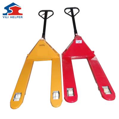 China Hotels 2000/2500/3000kg Hand Pallet Truck Jack Pallet Hand Pallet Truck for sale