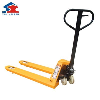 China High Quality 2500kg High Efficiency Pallet Truck Hand 5m Lift Hand Pallet Truck Jacks for sale