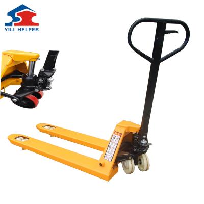 China 2500kg High Efficiency Lift Height 90cm Hand 200kg Pallet Truck Manual Hydraulic Hand Pallet Truck for sale