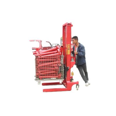 China Hotels Semi Electric Pallet Stacker Mini Pallet Stacker for sale