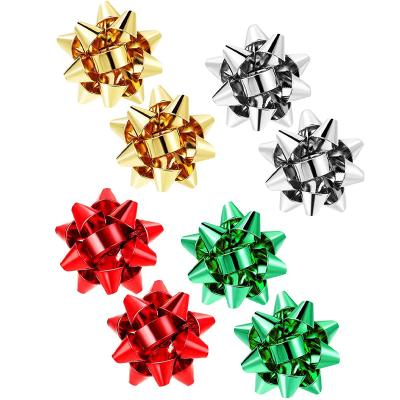 China GC220412 SEASONAL CLASSIC Women's Christmas Holiday Bow Stud Earring Red Green Green Party Earring Studs Christmas Jewelry Gifts for sale