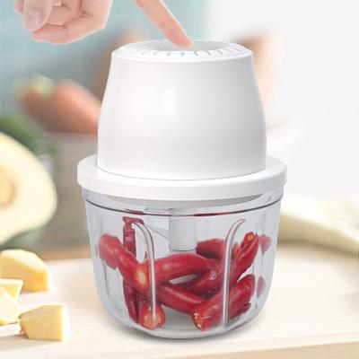 China Automatic Electric Chopper Mini Food Processor Vegetable Cleaver Meat Mixer for sale