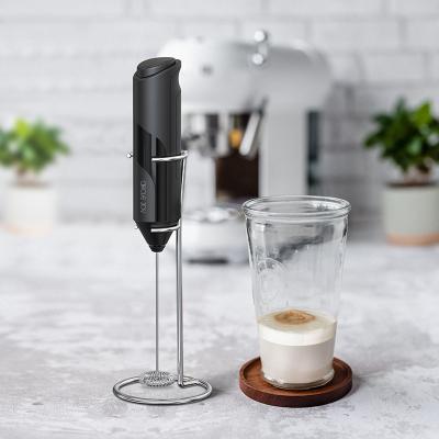 China Wholesale Price Viable Automatic Electric Handheld Milk Frother With Stand for sale